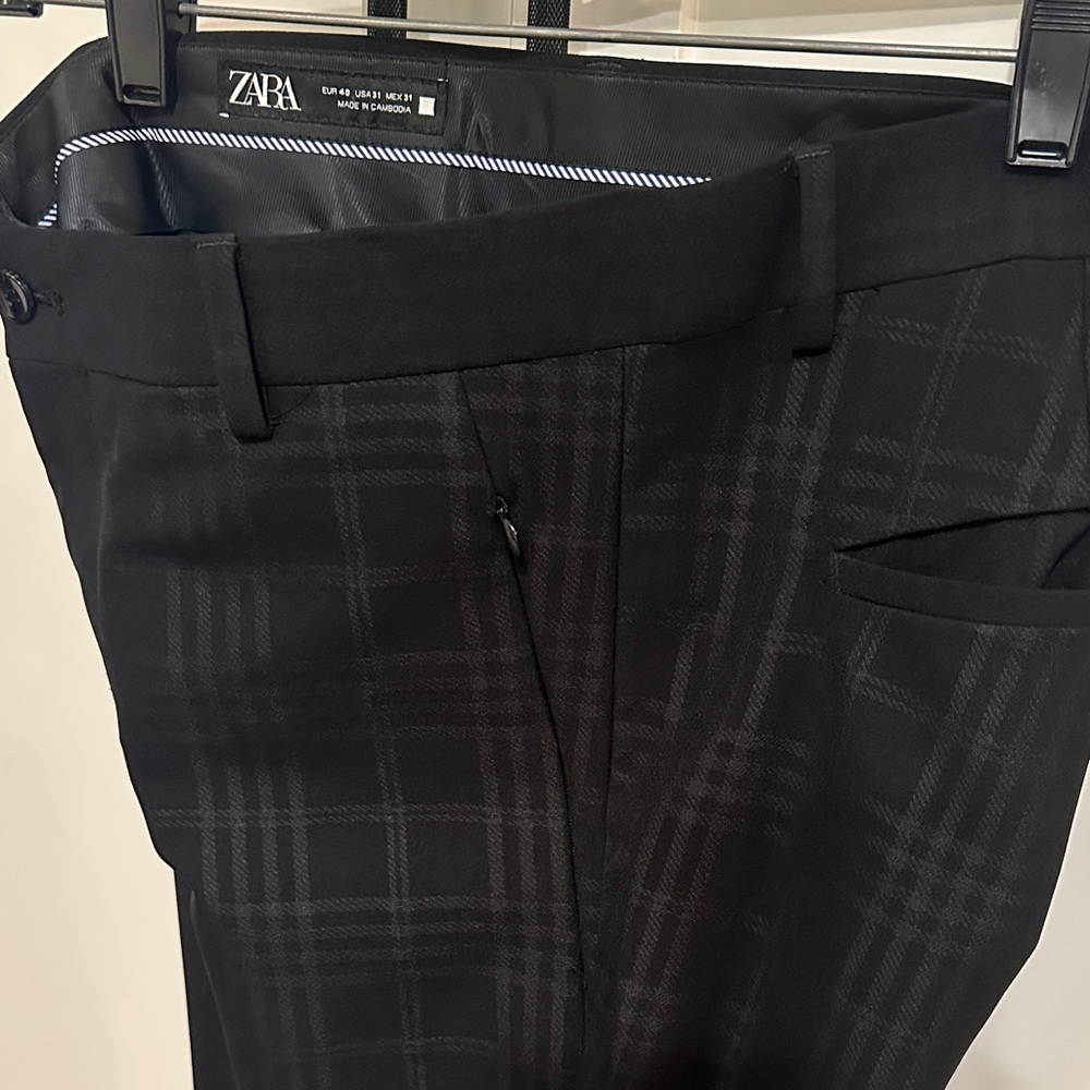 Zara Checkered Pants